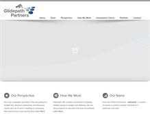 Tablet Screenshot of glidepathpartners.com